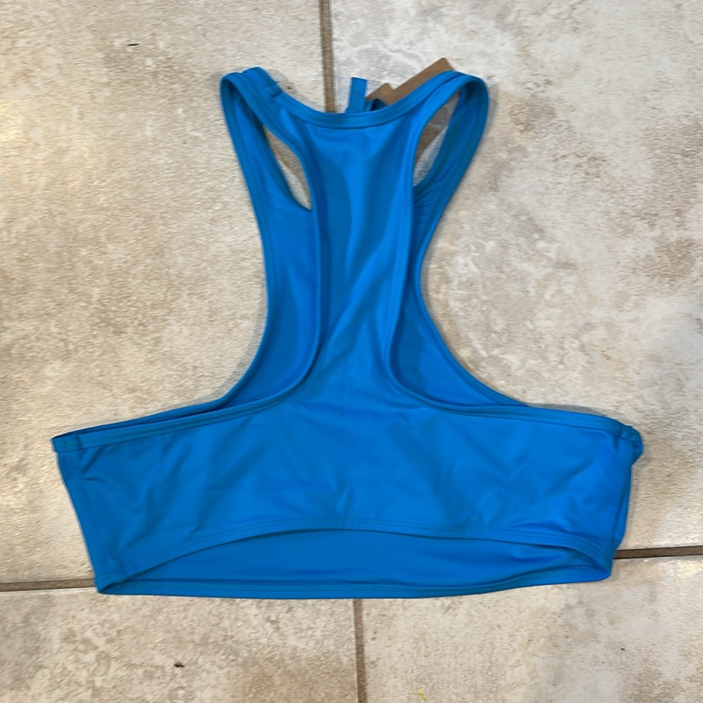 SKIMS Vibrant Blue Bikini Top - Picture 7 of 7
